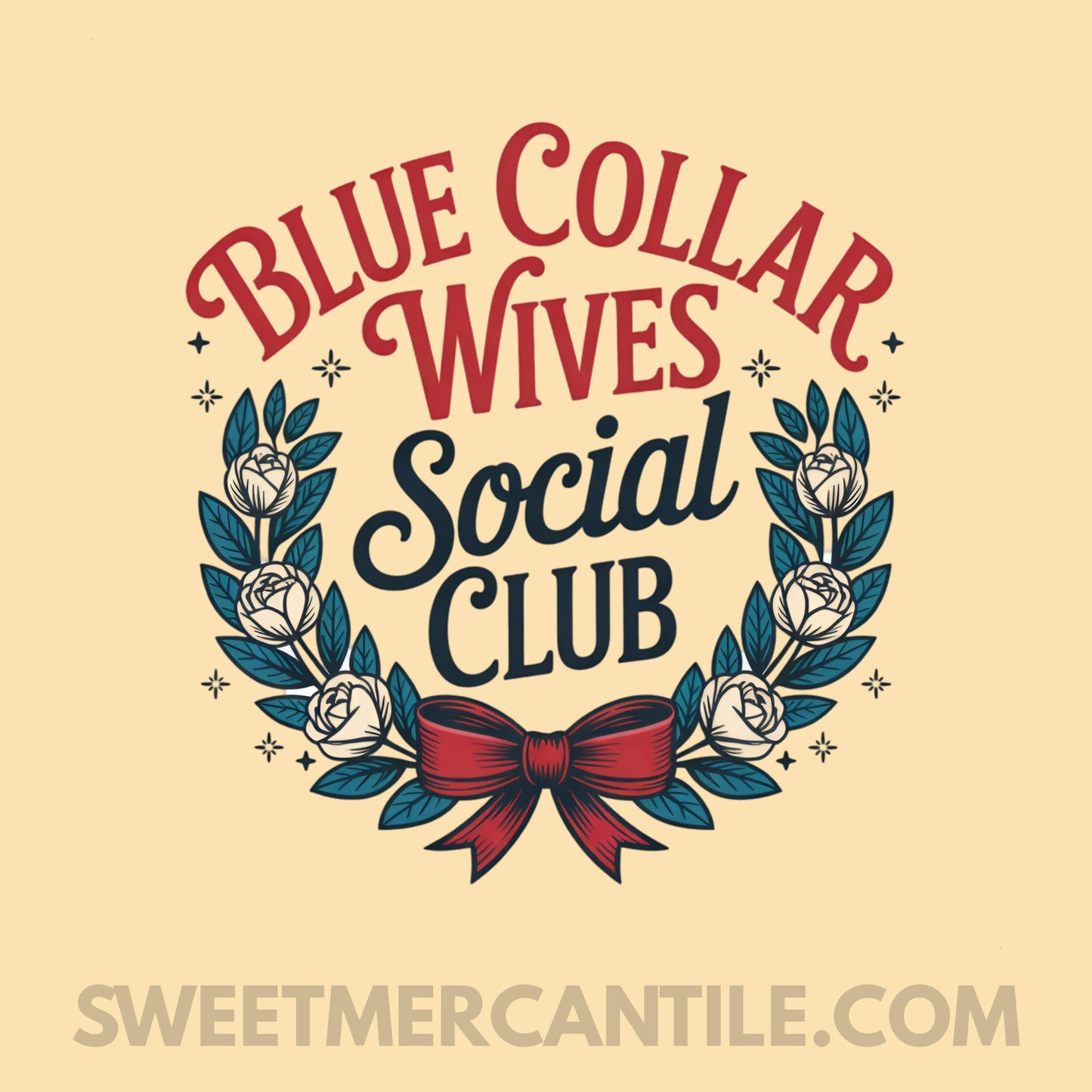 Blue Collar Wives Social Club - W14 - Comfort Colors - Short Sleeve Tee