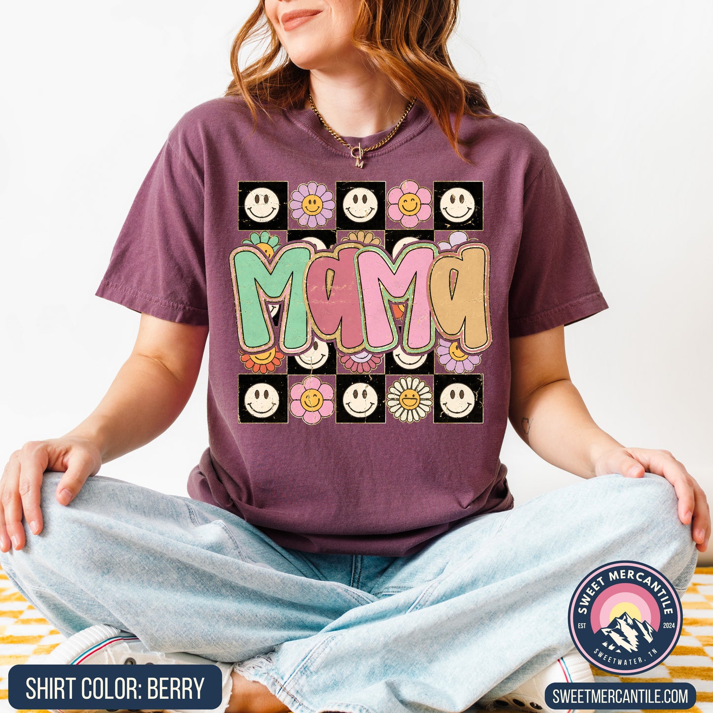 Groovy Mama - Comfort Colors - Short Sleeve Tee