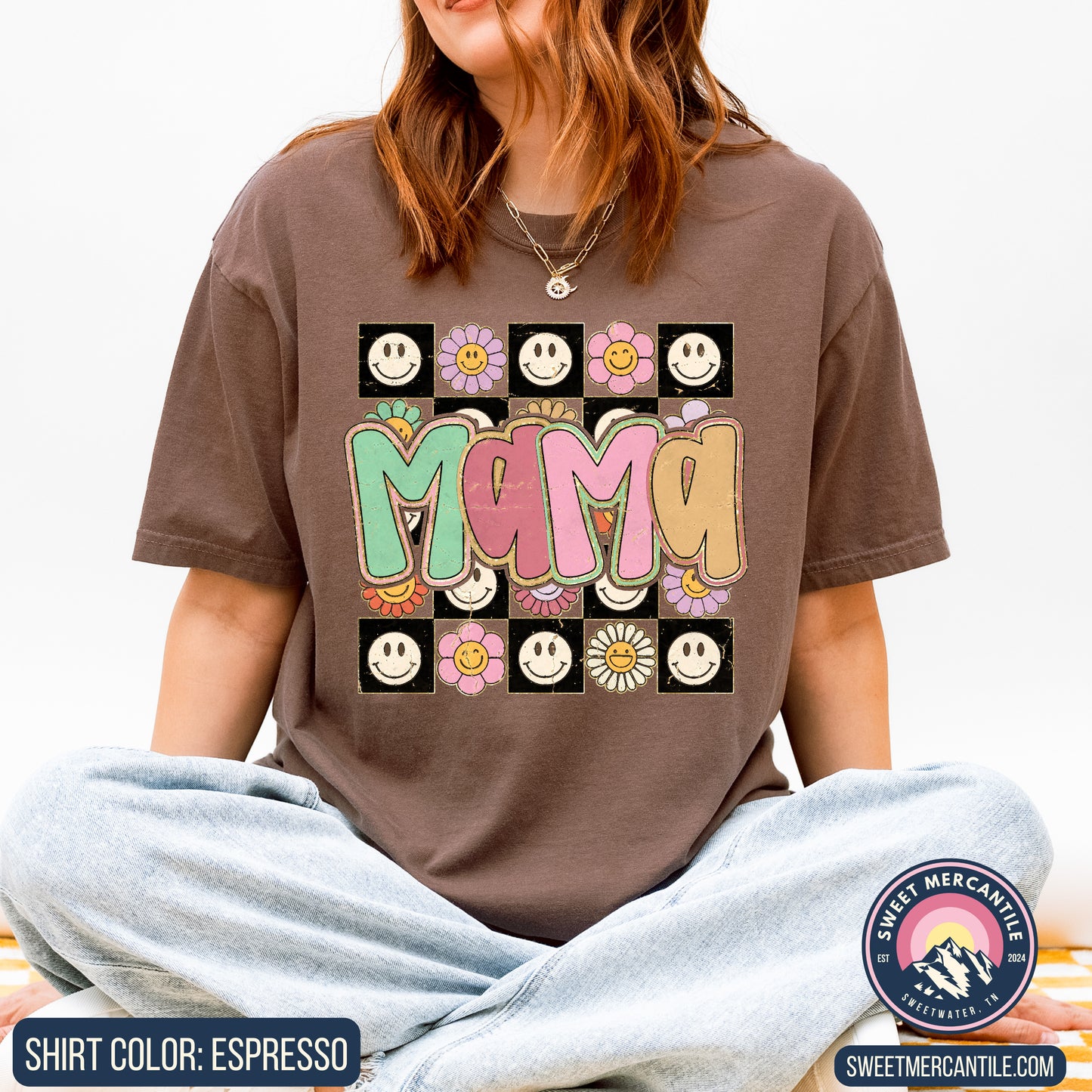 Groovy Mama - Comfort Colors - Short Sleeve Tee