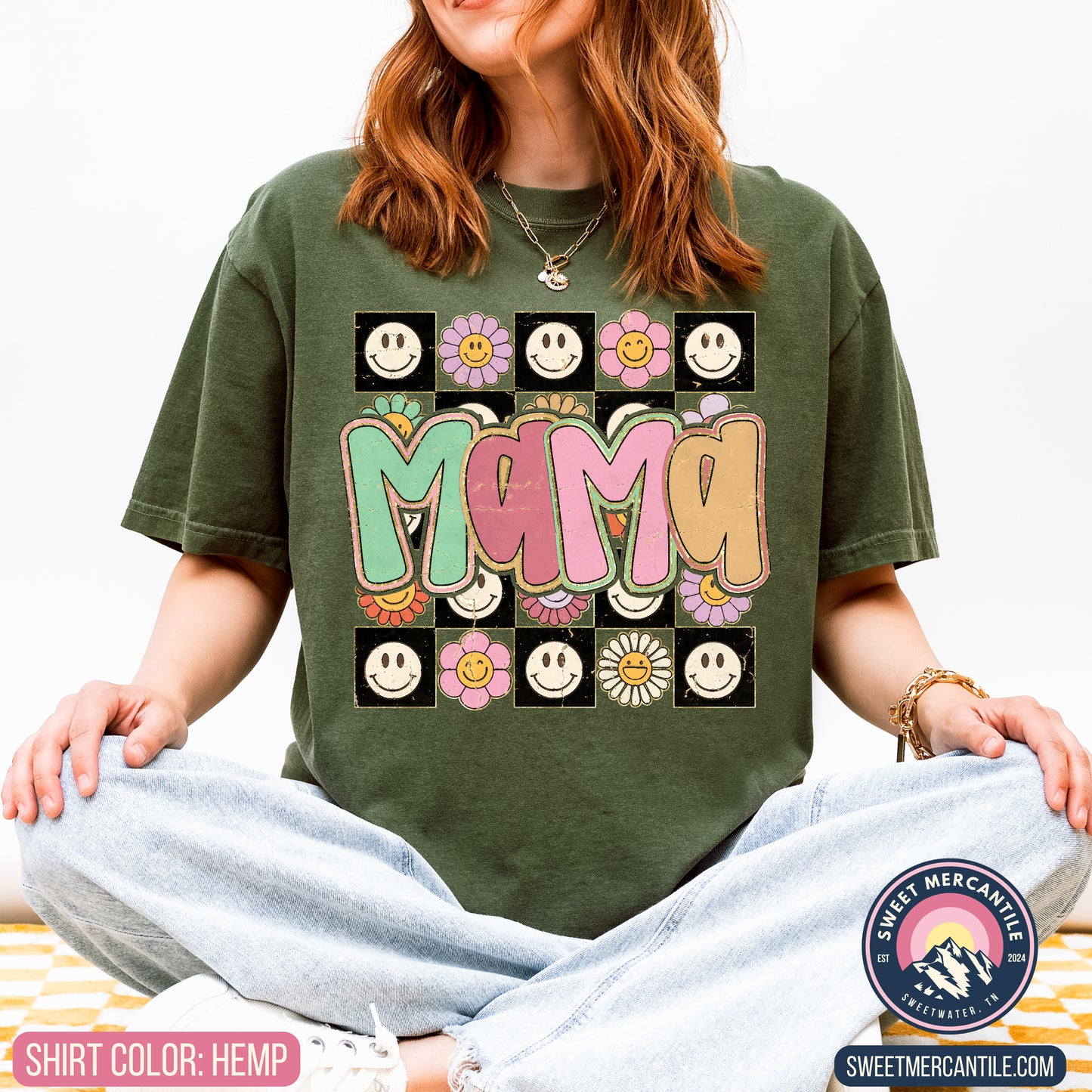 Groovy Mama - Comfort Colors - Short Sleeve Tee