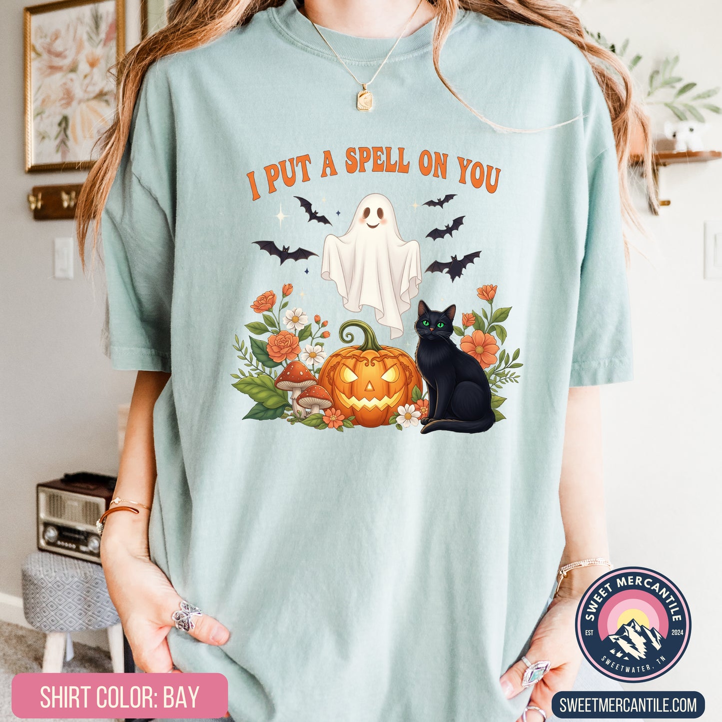 Put A Spell On You - F16 - Comfort Colors - Short Sleeve Tee