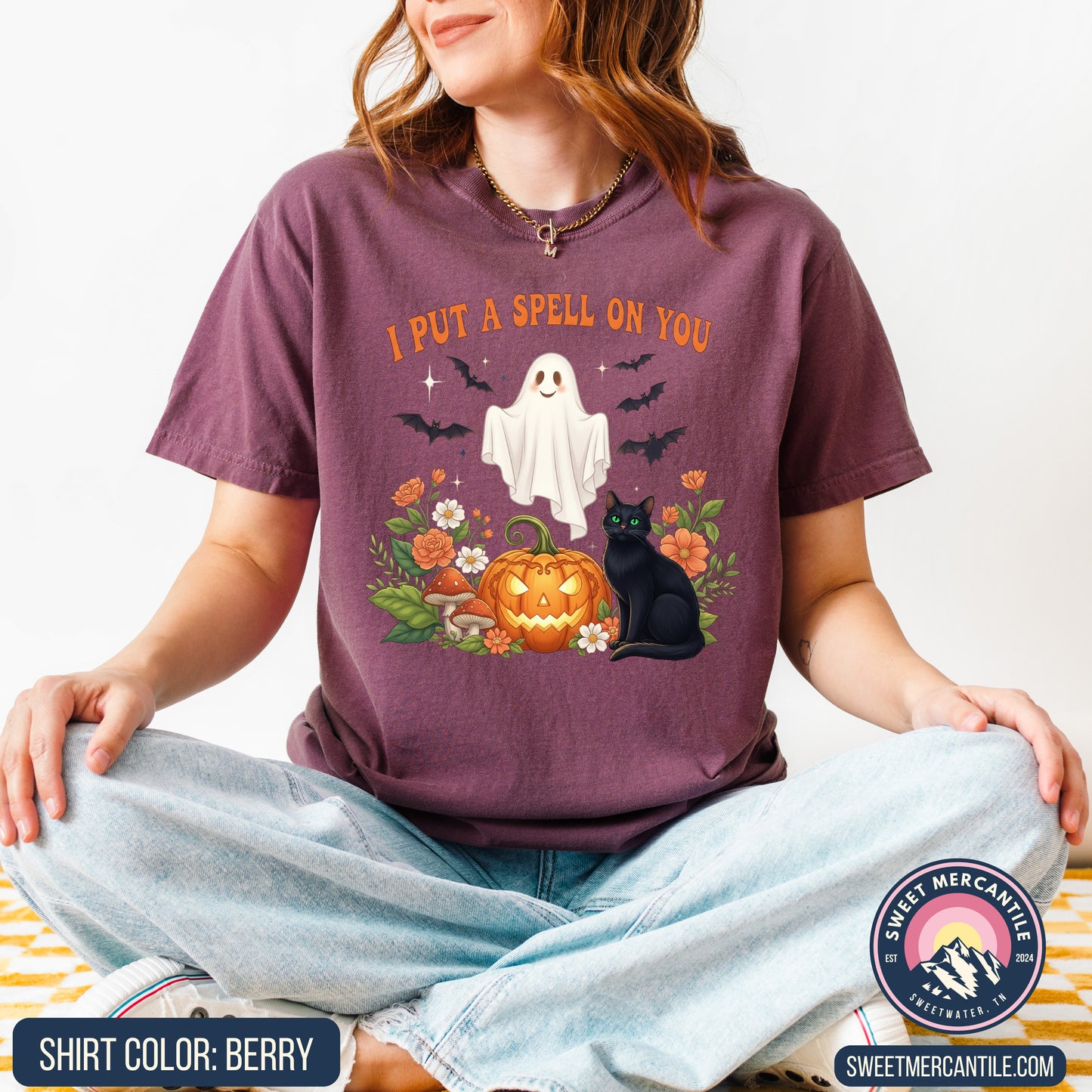 Put A Spell On You - F16 - Comfort Colors - Short Sleeve Tee
