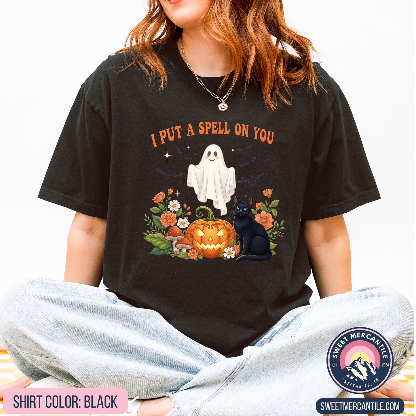 Put A Spell On You - F16 - Comfort Colors - Short Sleeve Tee