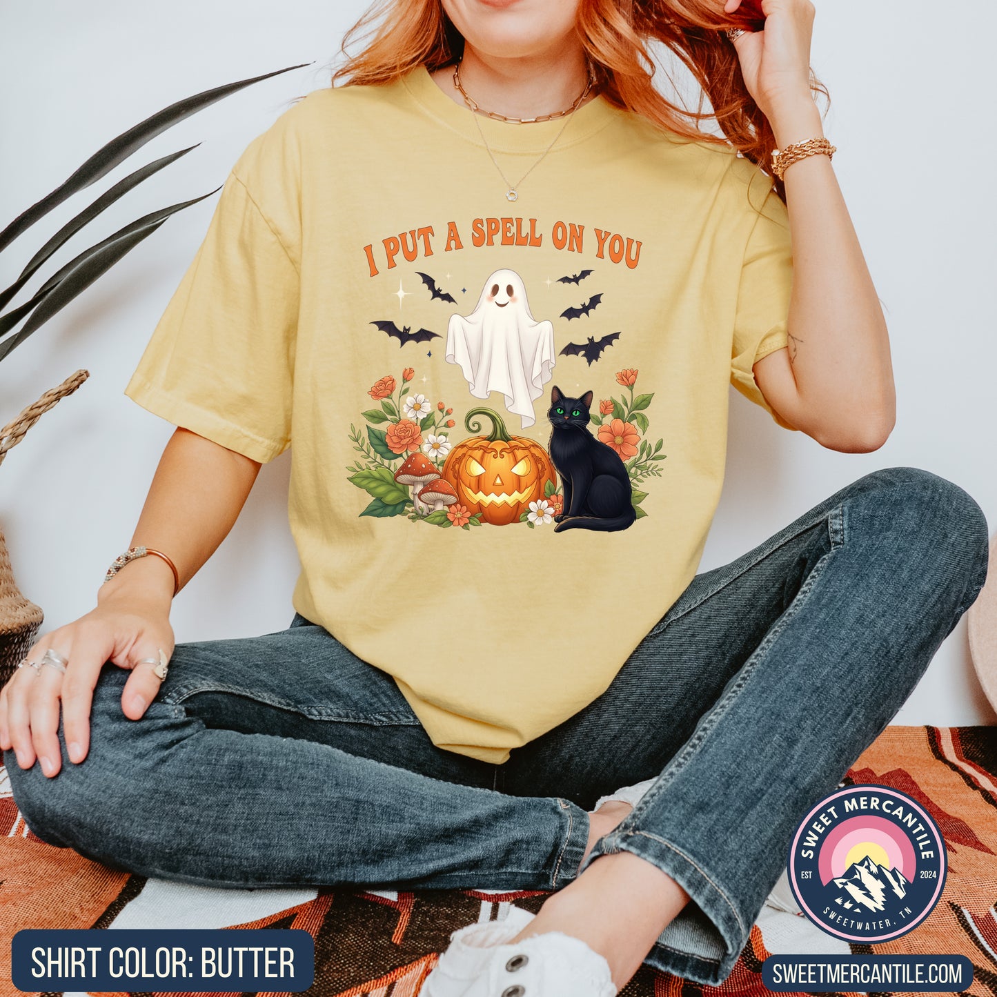 Put A Spell On You - F16 - Comfort Colors - Short Sleeve Tee