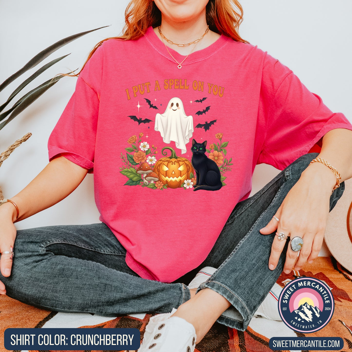 Put A Spell On You - F16 - Comfort Colors - Short Sleeve Tee