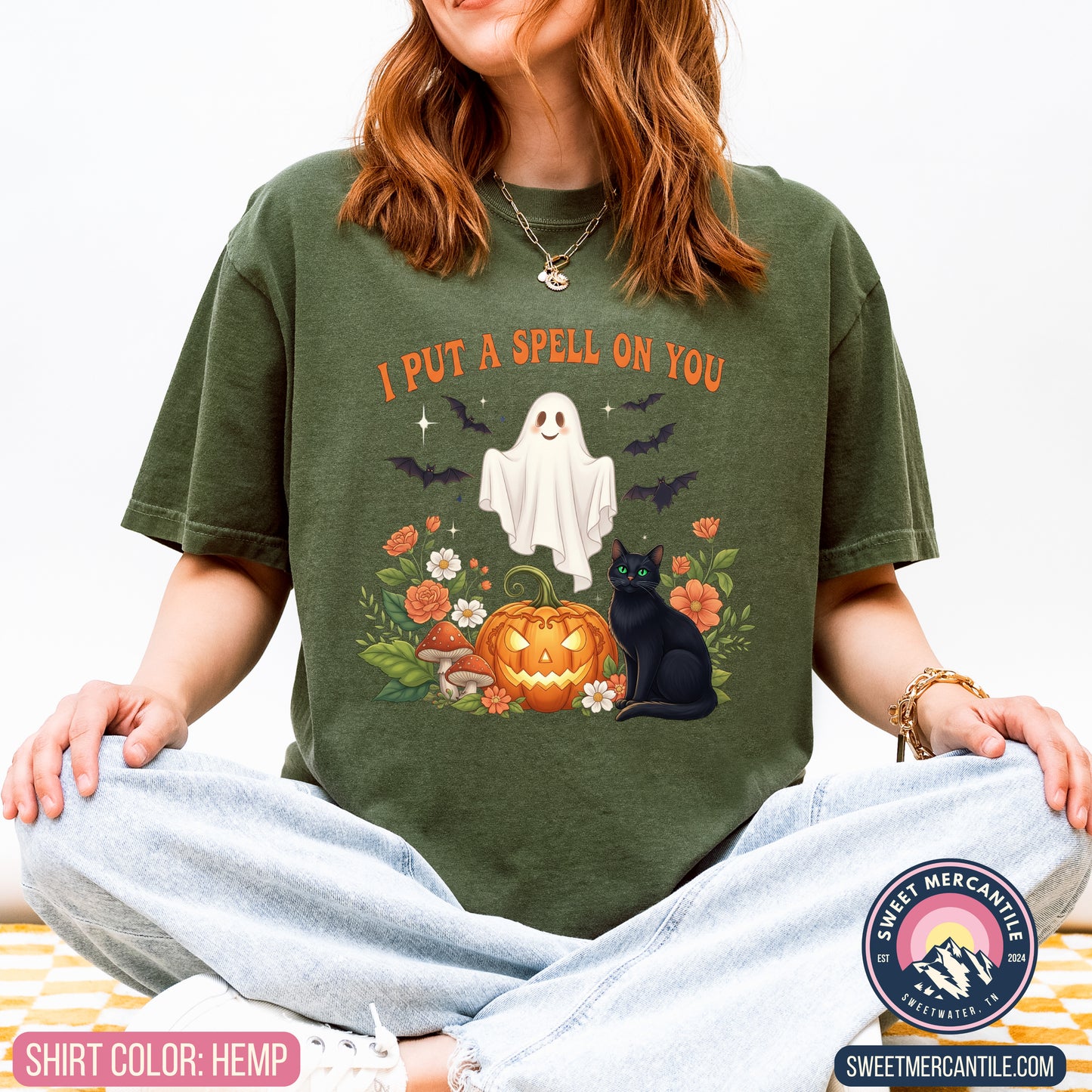 Put A Spell On You - F16 - Comfort Colors - Short Sleeve Tee
