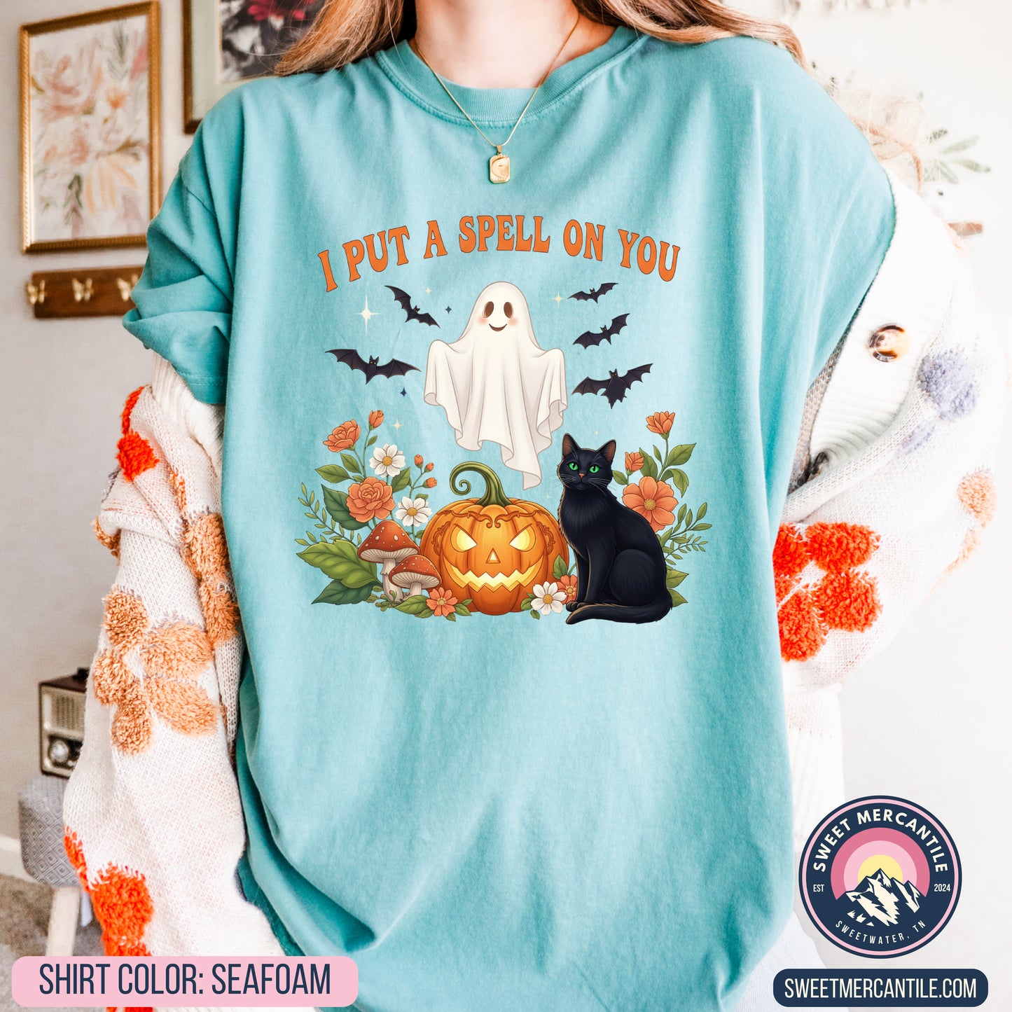 Put A Spell On You - F16 - Comfort Colors - Short Sleeve Tee