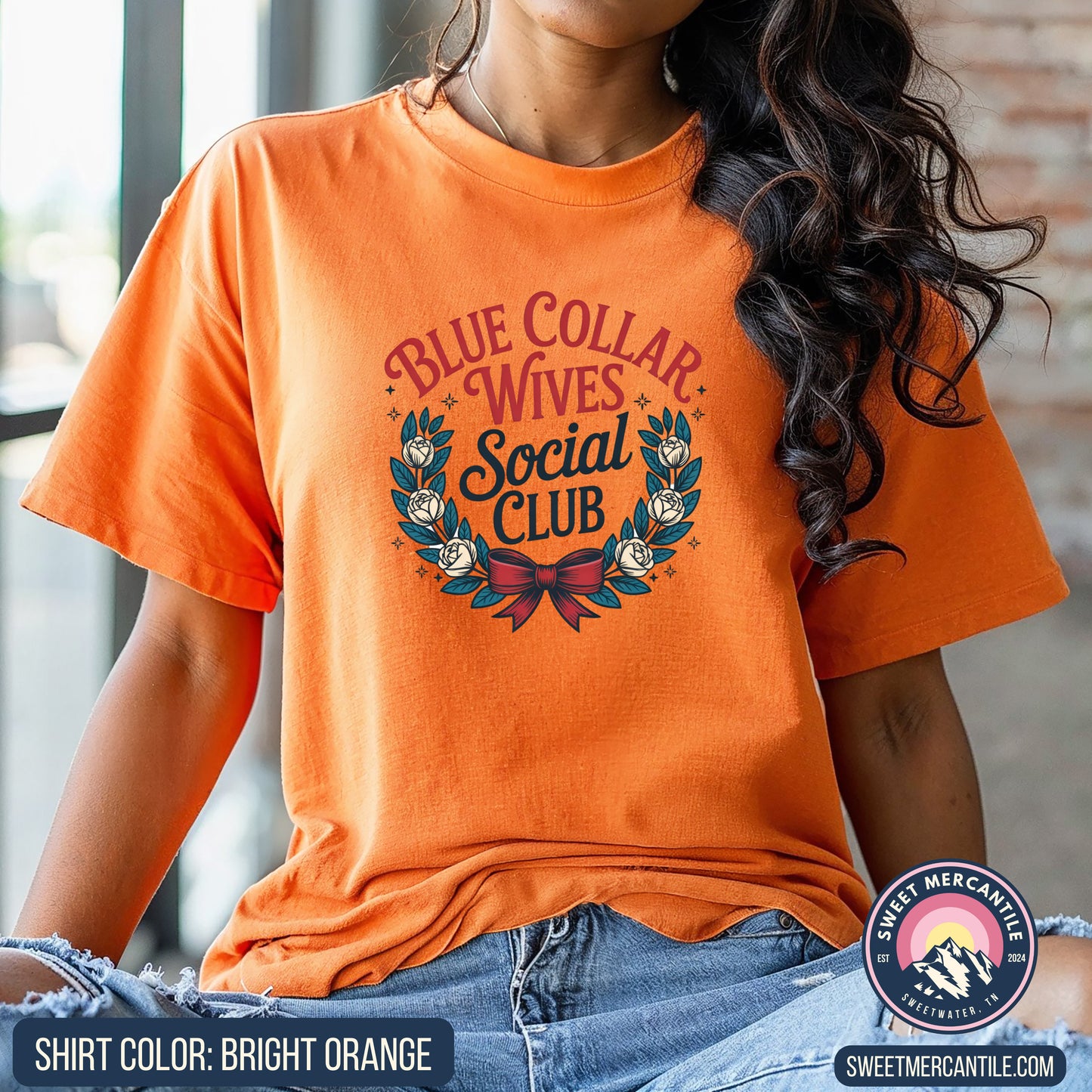 Blue Collar Wives Social Club - W14 - Comfort Colors - Short Sleeve Tee