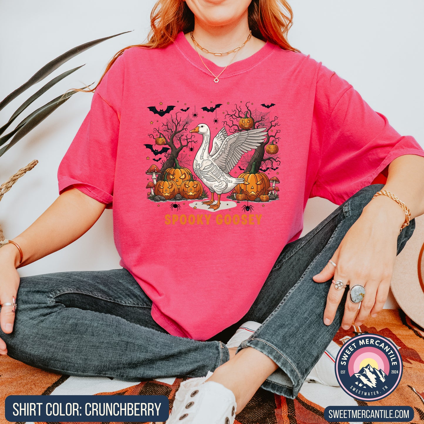 Spooky Goosey - F18 - Comfort Colors - Short Sleeve Tee