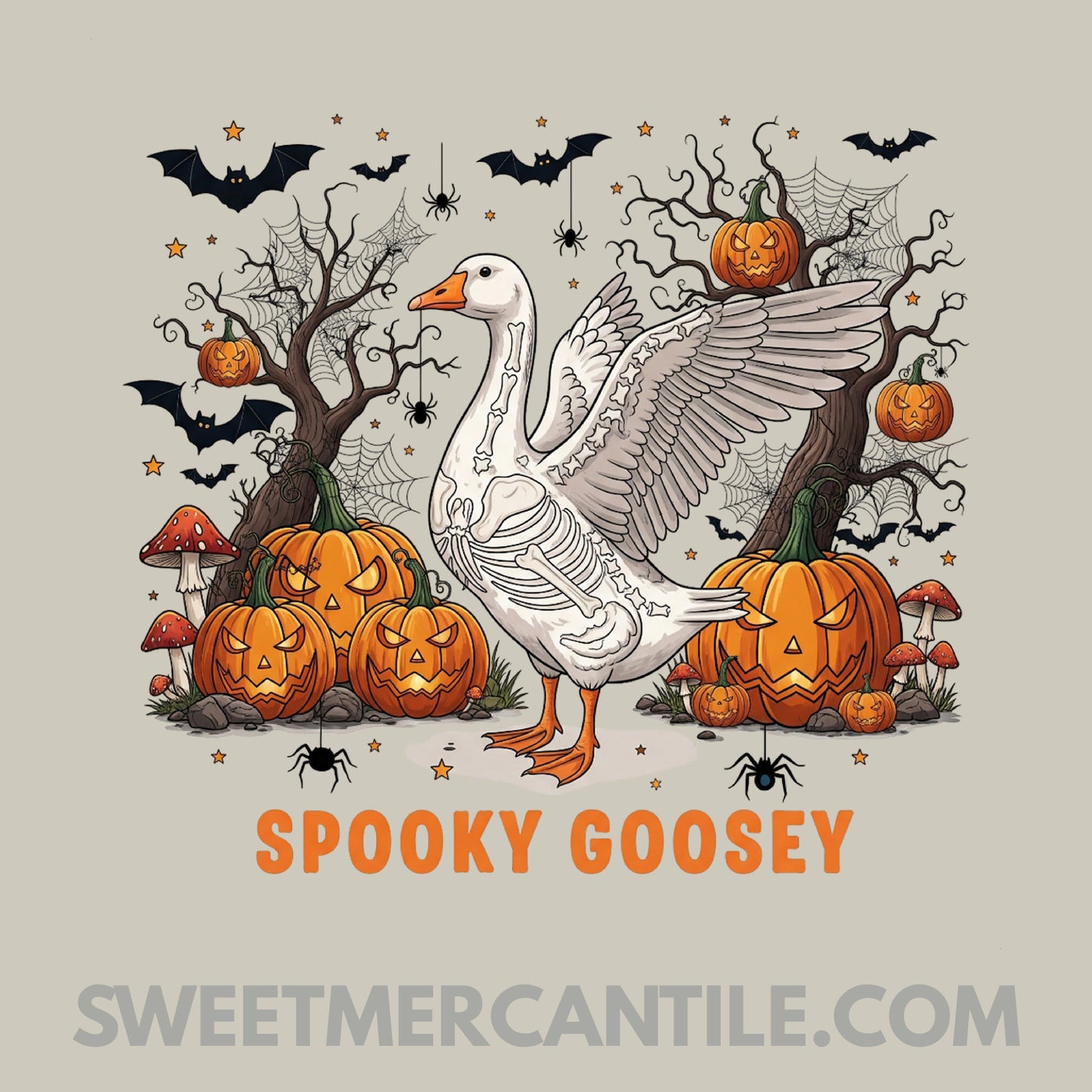 Spooky Goosey - F18 - Comfort Colors - Short Sleeve Tee