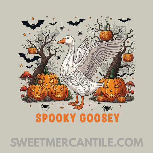 Spooky Goosey - F18 - Comfort Colors - Short Sleeve Tee