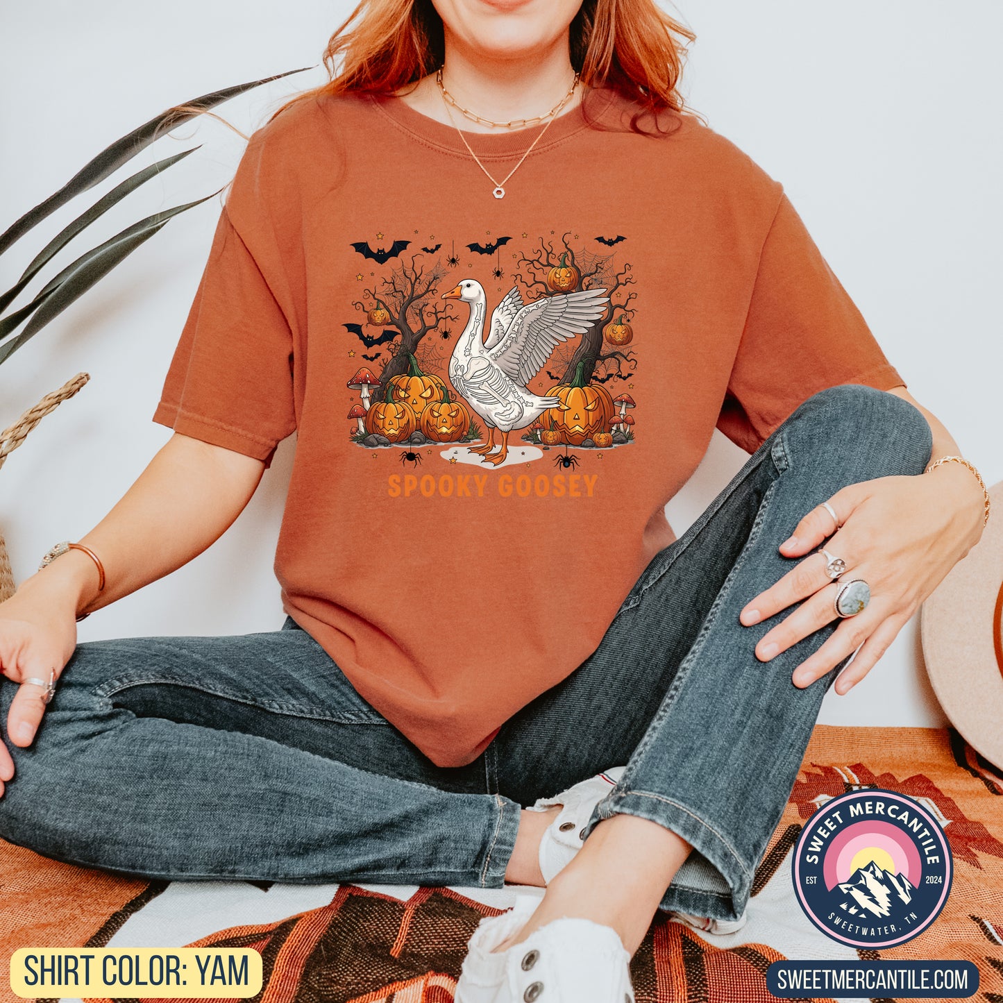 Spooky Goosey - F18 - Comfort Colors - Short Sleeve Tee